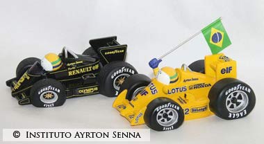 End of line Lotus 99T Ayrton Senna 1987 Jim Bamber 