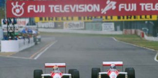 Ayrton Senna and Alain Prost