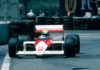 Ayrton Senna in Detroit in 1988