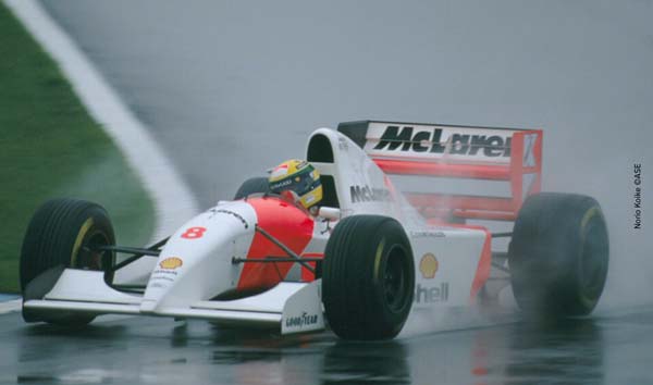 Ayrton Senna in Donington 93