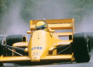 Ayrton Senna in Belgium 1987