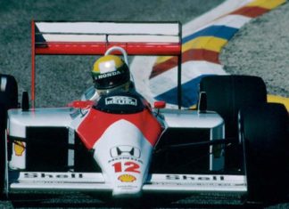 Ayrton Senna in France 1988