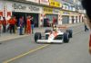 Ayrton Senna in Imola in 1989