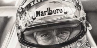 Ayrton Senna helmet