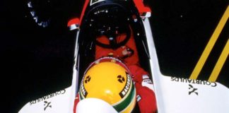 Ayrton Senna in Spa Francorchamps 1989