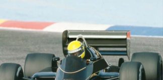 Ayrton Senna in Paul Ricard 1986