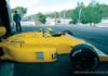 Ayrton Senna in France in 1987