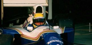 Ayrton Senna in San Marino 1994