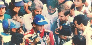 Ayrton Senna in 1990