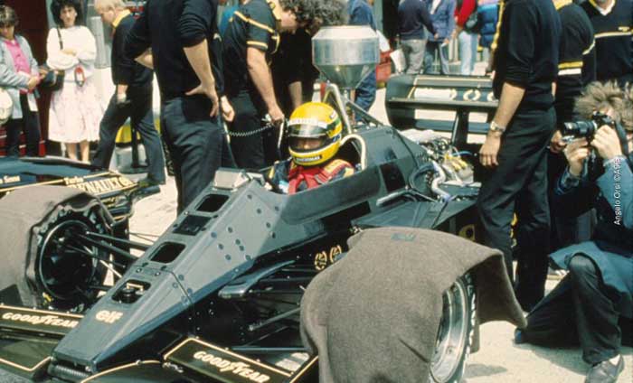 Ayrton Senna in Germany 1985