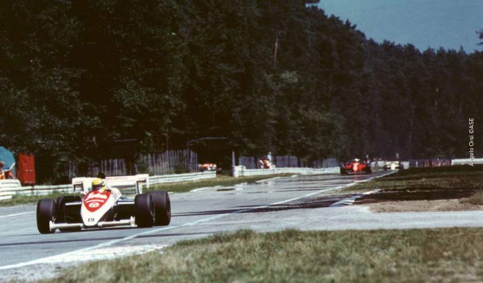 Ayrton Senna in Germany 1984