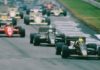 Ayrton Senna at Imola in 1985