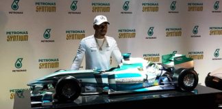 Lewis Hamilton in Brazil