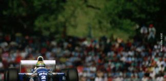 Ayrton Senna at Imola in 1994