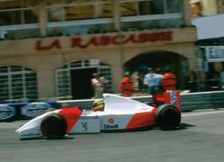 Ayrton Senna in Monaco