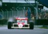 Ayrton Senna at Silverstone