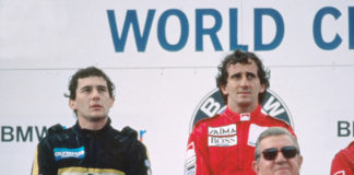 Prost and Senna in Austria 85