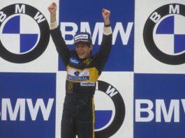 Senna at Estoril Podium 1985