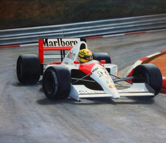 Senna in McLaren