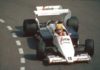 Ayrton Senna in Monaco in 1984