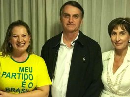 Viviane Senna visits Jair Bolsonaro Viviane Senna in Brasil