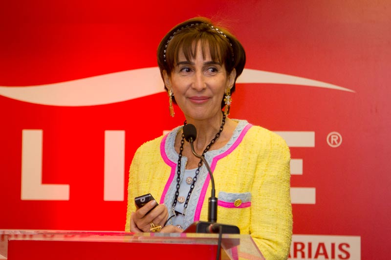 Viviane Senna at Lide event