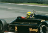 Ayrton Senna at Spa 1986