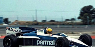 Senna Testing Brabham