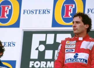 Senna and Prost 1993